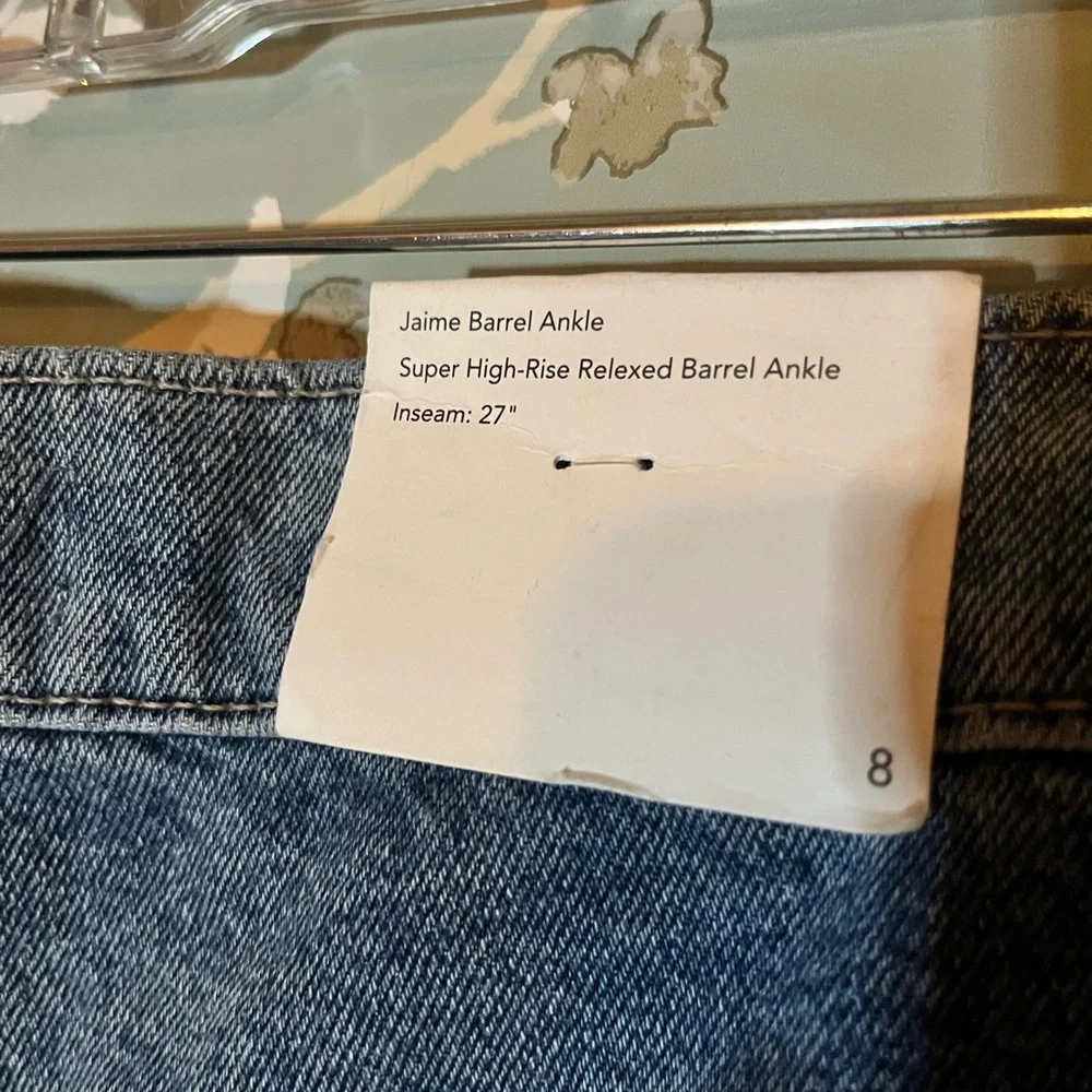 NWT Jason Wu Barrel Ankle Jeans Size 8/27 - Picture 6 of 7